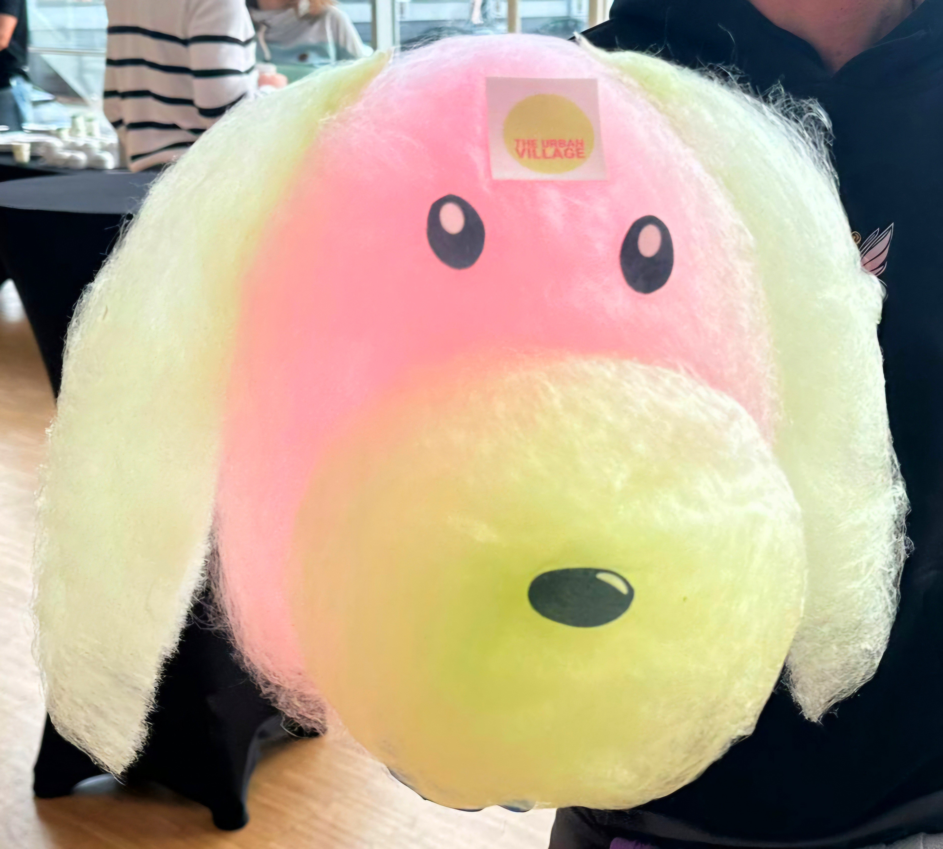 Kreative Zuckerwatte Figuren